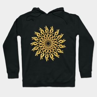 Gold ornament Hoodie